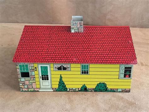 VINTAGE LIONEL SKYLINE METAL HOUSE M 5 IN ORIGINAL 